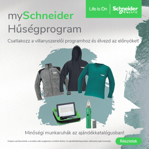 mySchnieder Hűségprogram